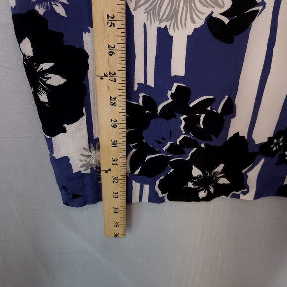 Anthropologie Maeve Canna Silk Shift Mini Dress Size 2 Floral Sleeveless Lined - Picture 5 of 10